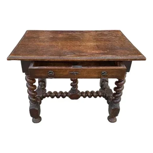 Antique Louis III Style Bureau Plat Desk