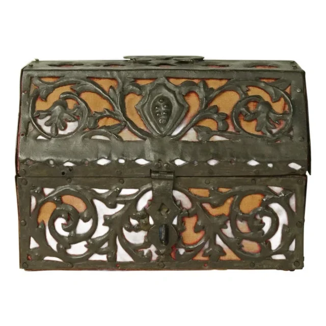 Antique Mizner Spanish Box Circa 1800