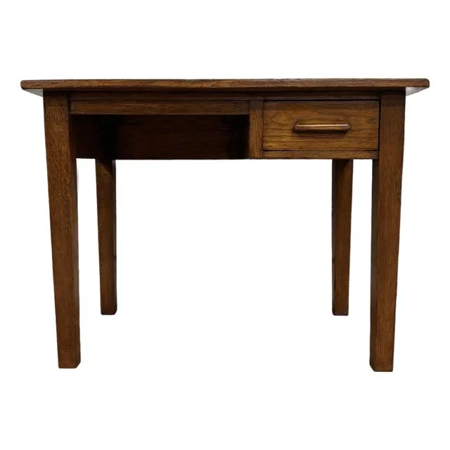 Antique Sears Roebuck Stickley Style Mission Oak Arts and Crafts Style Desk