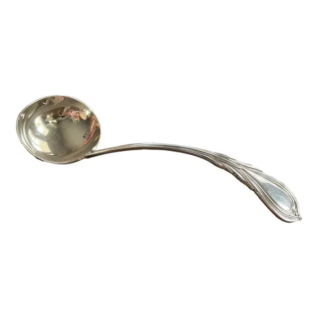 Antique Sterling Plated English Ladle
