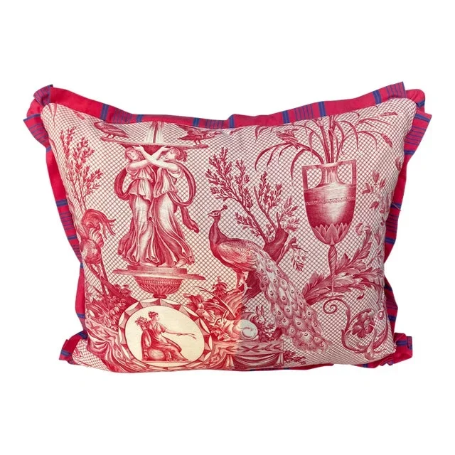 Antique Toile Pillow