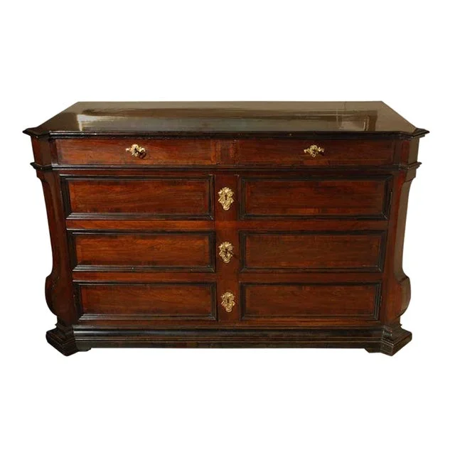 Antique, Tuscan, Clipped Corner Commode