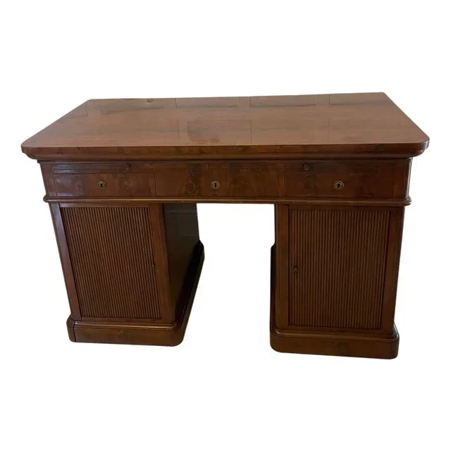 Antique Victorian Mahogany Desk, 1860