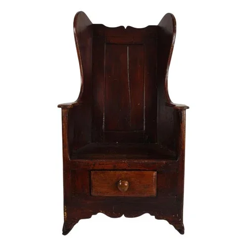 Antique Welsh Lambing Rocking Chair