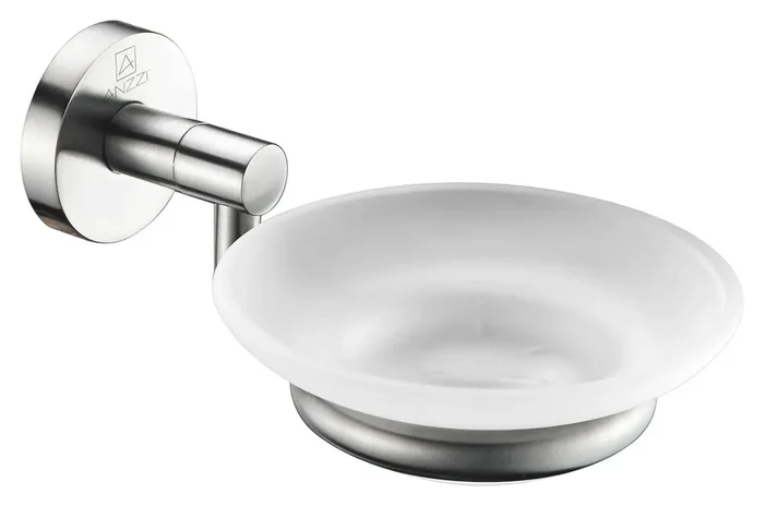 ANZZI Caster Series Soap Dish In Brushed Nickel – AC-AZ000BN