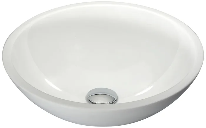 ANZZI Egret Series Vessel Sink In White – LS-AZ032