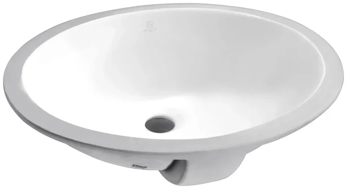 ANZZI Lanmia Series 8 In. Ceramic Undermount Sink Basin In White – LS-AZ102