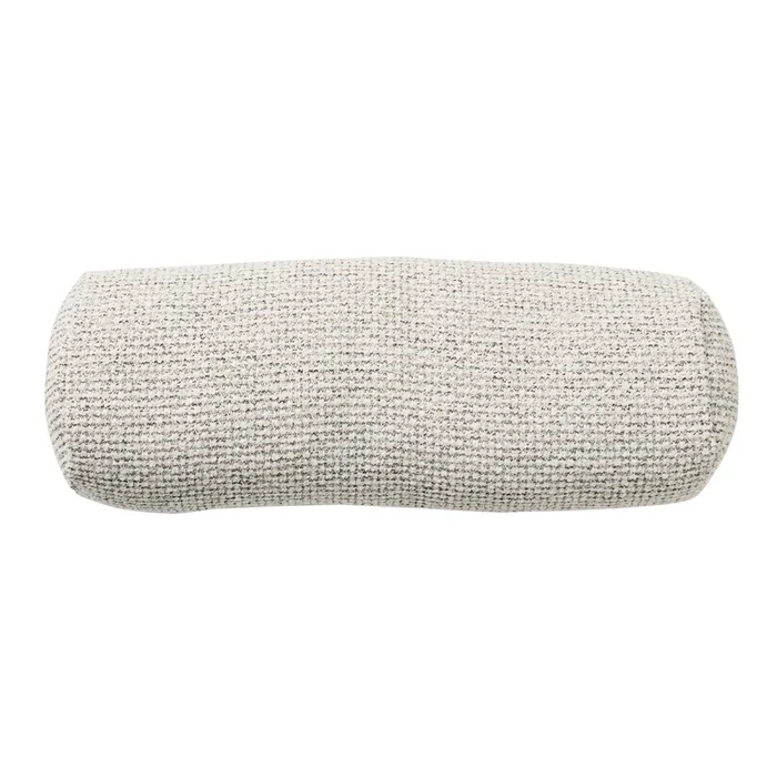 Aphrodisiac Bolster Pillow in Light Grey