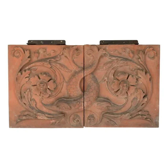 Architectural Panel, 1890s, Set of 2