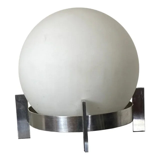 Architonic Space Age Large Globe Floor Table Lamp from Peill & Putzler, Germany, 1970s
