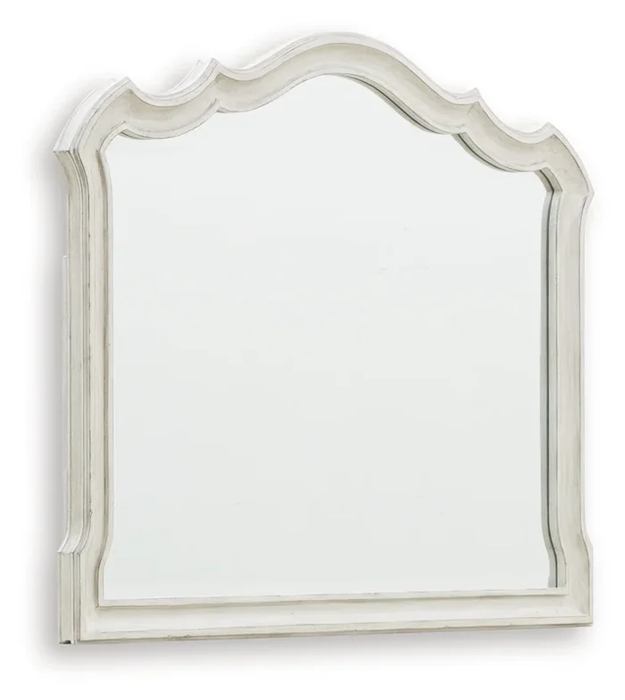 Arlendyne Antique White Bedroom Mirror