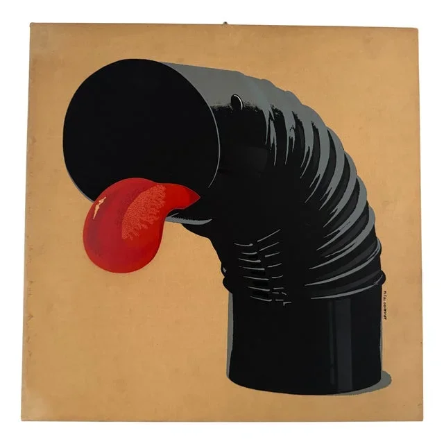 Armando Testa, Stray Dog, 9-Color Silkscreen, 1972