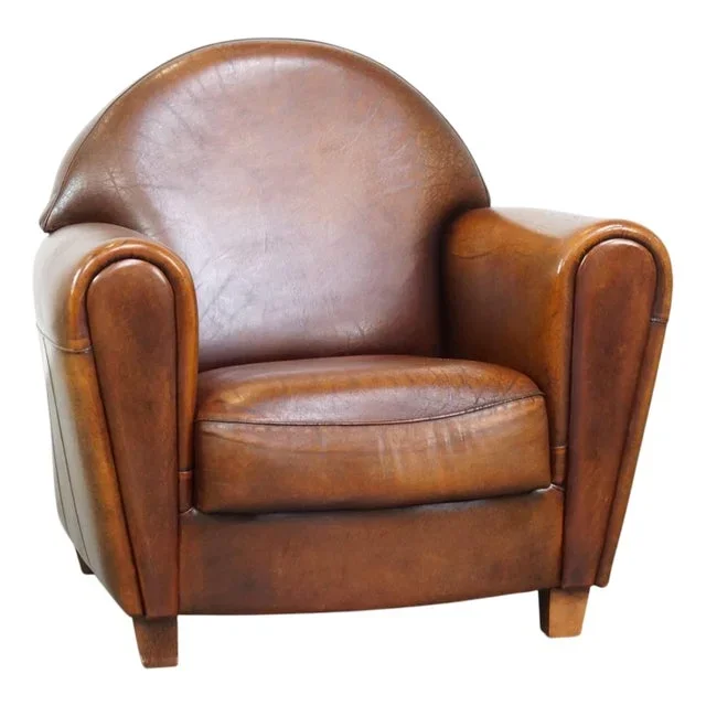 Armchair in Sheep Leather