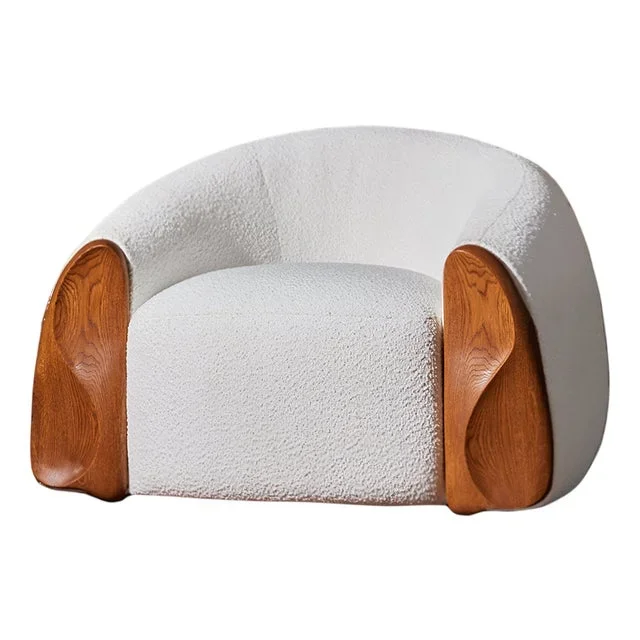 Armchair Lines in White by Alter Ego Studio