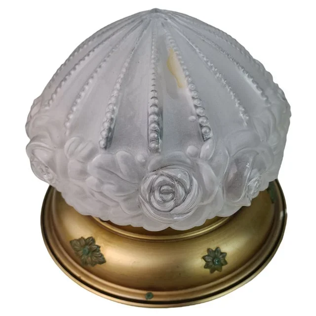 Art Deco Ceiling Lamp, 1950s