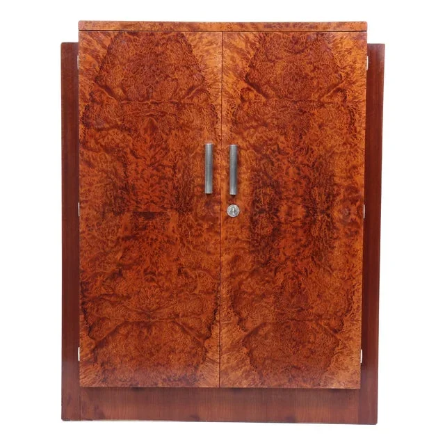 Art Deco French Cabinet in Thuya, 1925