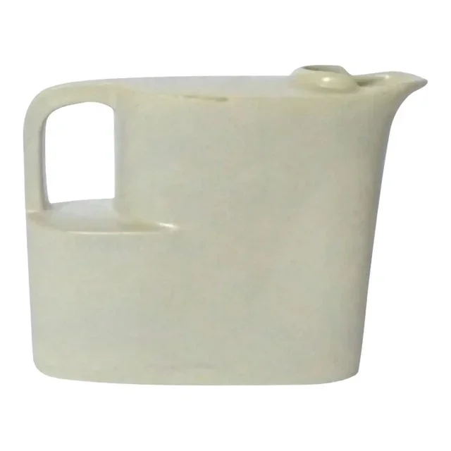 Art Deco Geometric Bauhaus Style Ceramic Pitcher