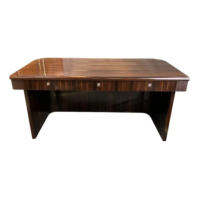 Art Deco Writing Desk by Jindřich Halabala for Up Závody, 1930s