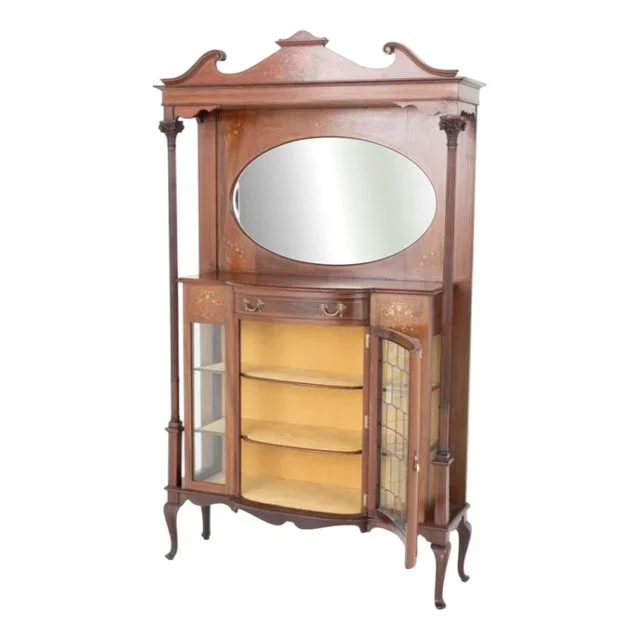 Art Nouveau Display Cabinet, 1890