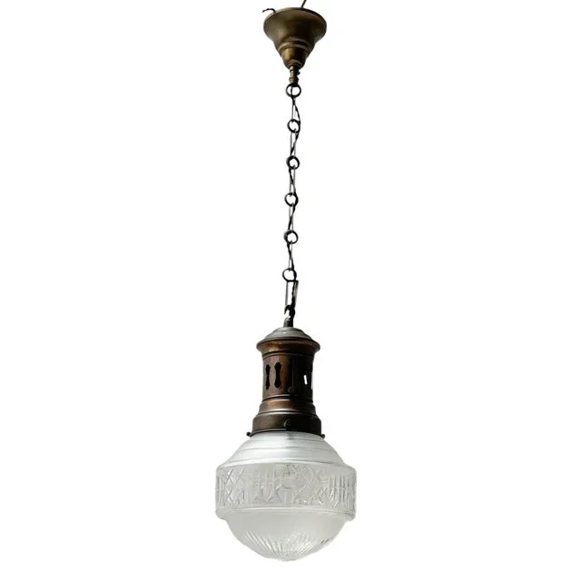 Art Nouveau Pendant Lamp, 1900s