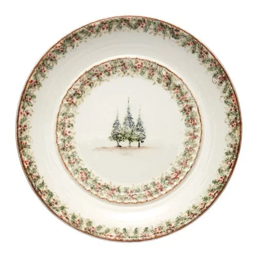 ARTE ITALICA: Natale Large Round Platter