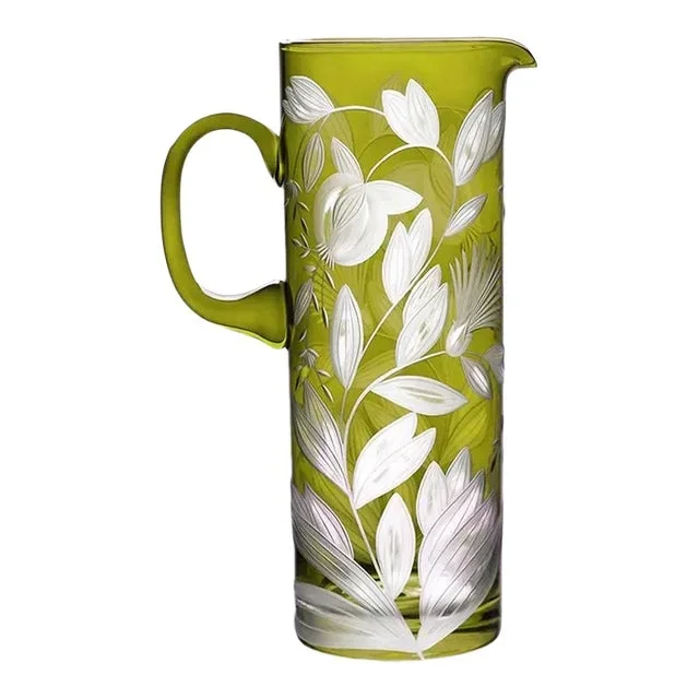 ARTEL Verdure Large Pitcher, Olive