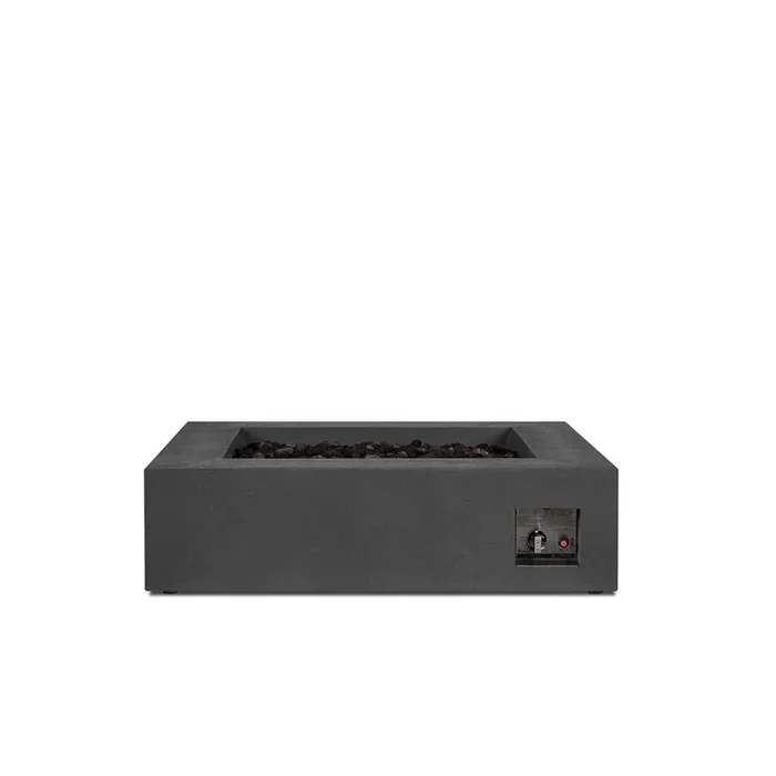 Aspen Square Fire Table – Carbon