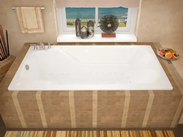 Atlantis Whirlpools Eros 42 x 72 Rectangular Air Jetted Bathtub – 4272EAL