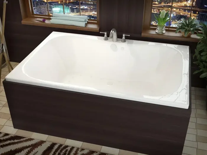 Atlantis Whirlpools Neptune 40 x 60 Rectangular Air Jetted Bathtub – 4060NAL