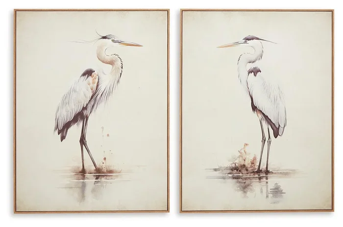 Aubinell Beige Wall Art