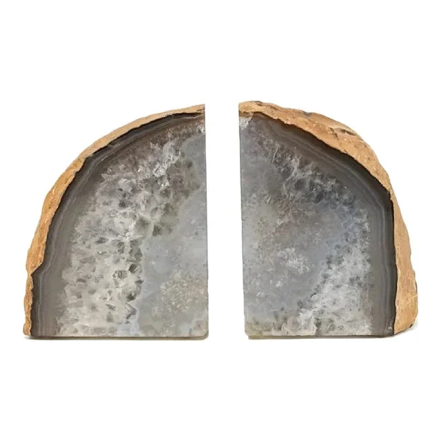 AURA Juna Crystal Bookends – a Pair