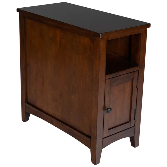 Avina Shaker Wood 1 Door Side Table