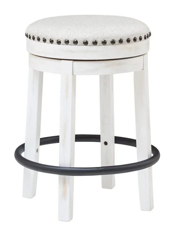 Backless Swivel Counter Height Stool