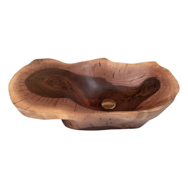 Banik Wood Bathroom Sink by Logniture