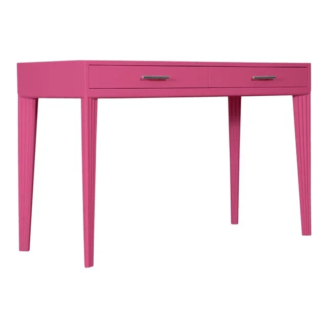 Barcelona Desk – Bright Pink