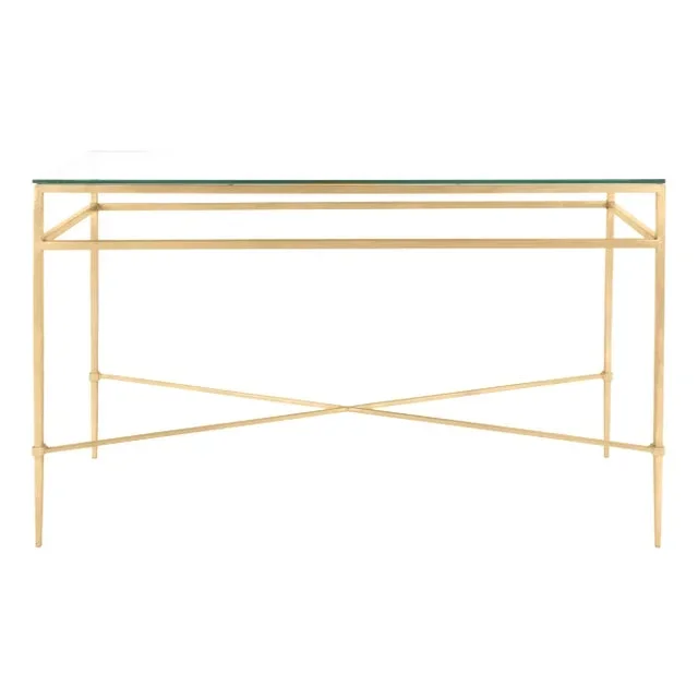 Baumgarten Console Table – Gold