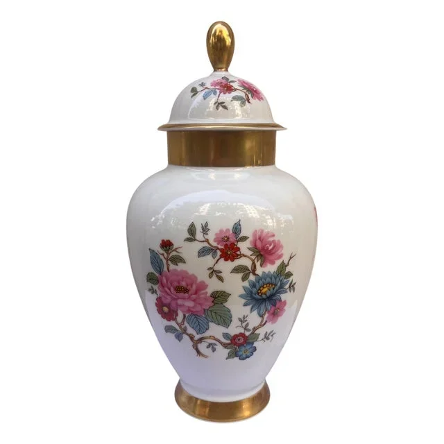 Bavarian Porcelain Lidded Jug, 1950s