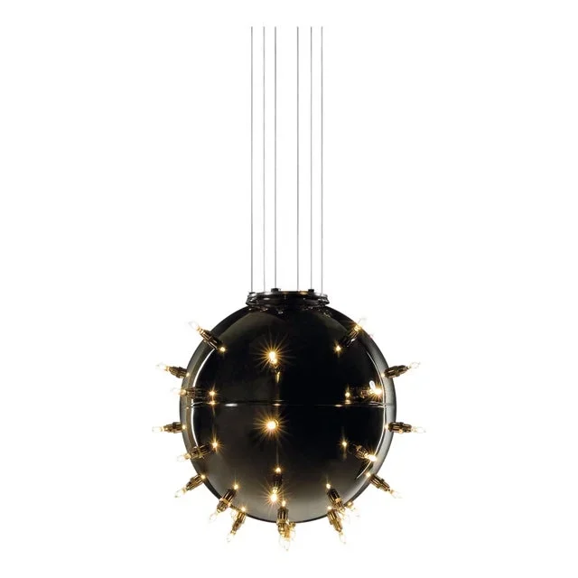 Be Mine 33 Pendant Lamp in Polished Stainless Steel by Barberini & Gunnell