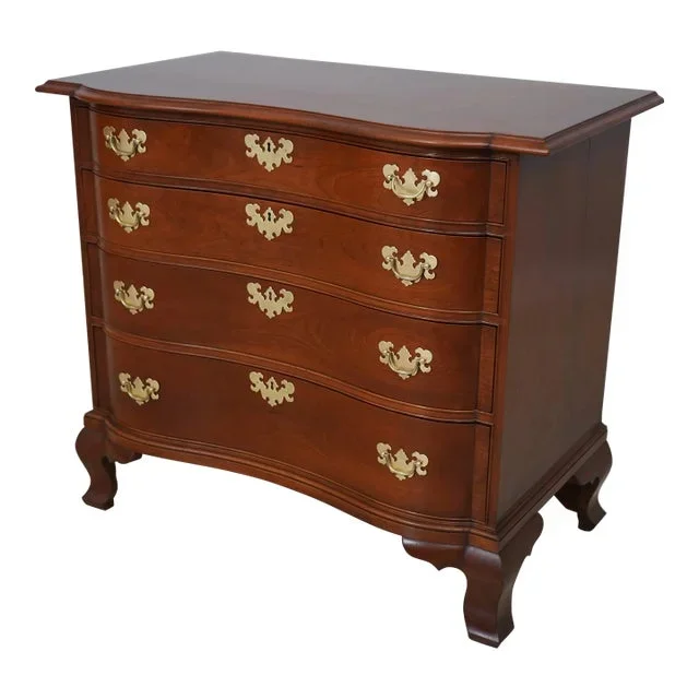 Bench Made Cherry Oxbo Chippendale Chest Dresser