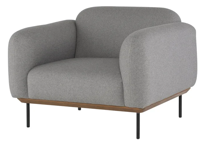 Benson Lounge Chair – Light Grey