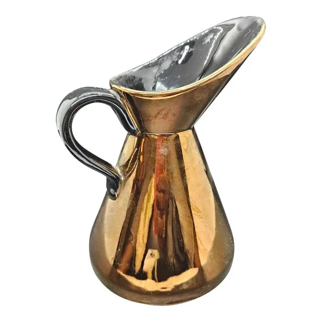 Beswick England 1553-1 Copper Colored 4.75″ Porcelain Ceramic Pitcher