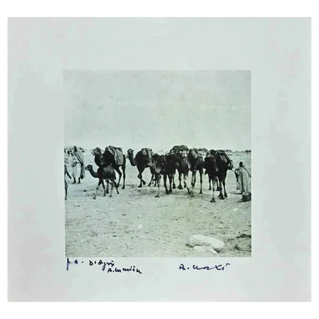 Bettino Craxi, Tunis, Photolithograph, 1996