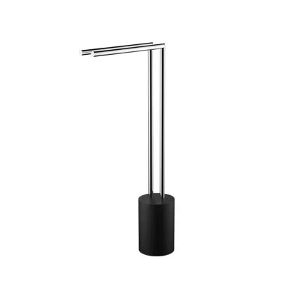 Black Stone HT 2 Towel Stand by Decor Walther