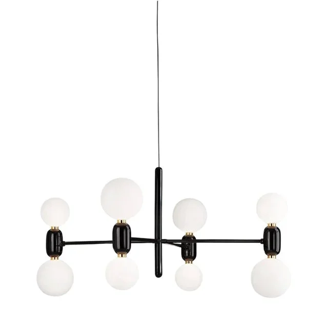Black Suspension Lamp by Jaime Hayon for Parachilna