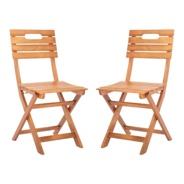 Blison Folding Chairs, Set of 2 – Natural