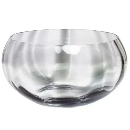 Bolla Glass Pleated Centerpiece by Vietri