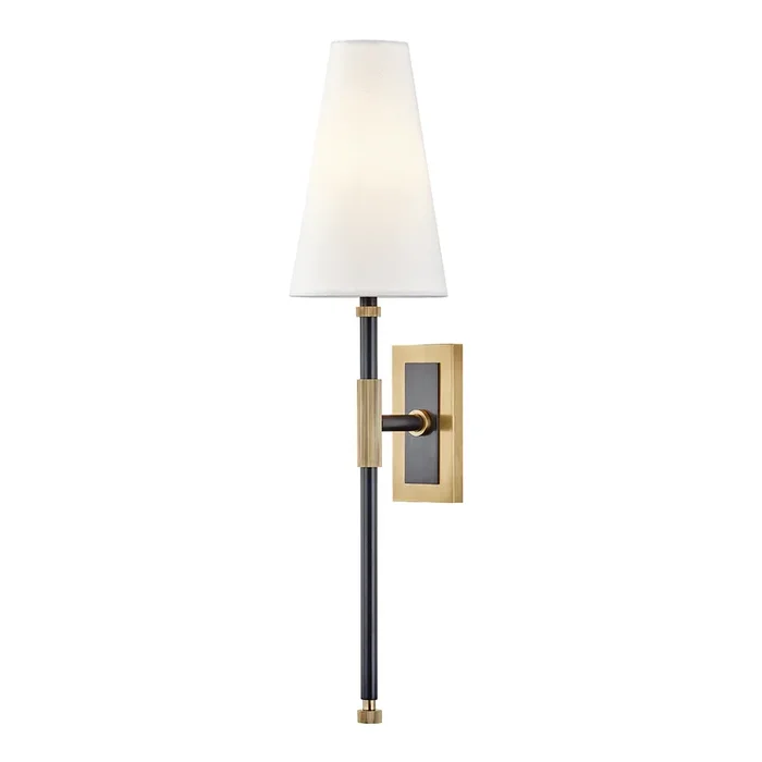 Bowery Wall Sconce 21″ – Aged Old Bronze