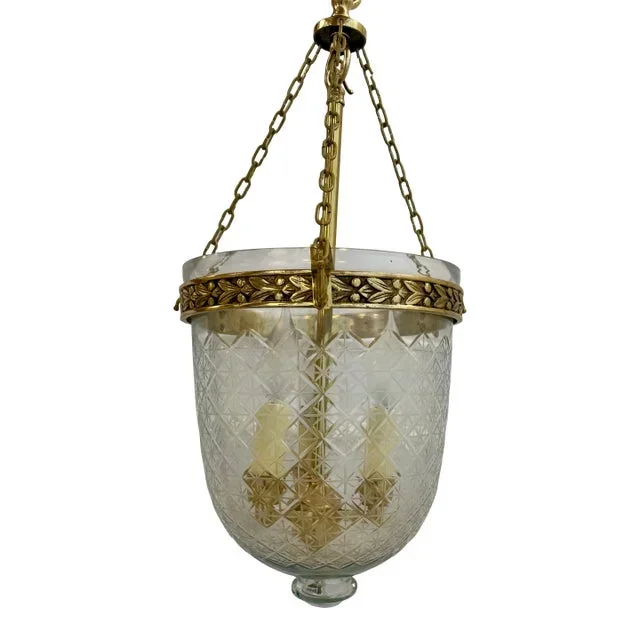 Brass and Glass Vintage Lantern