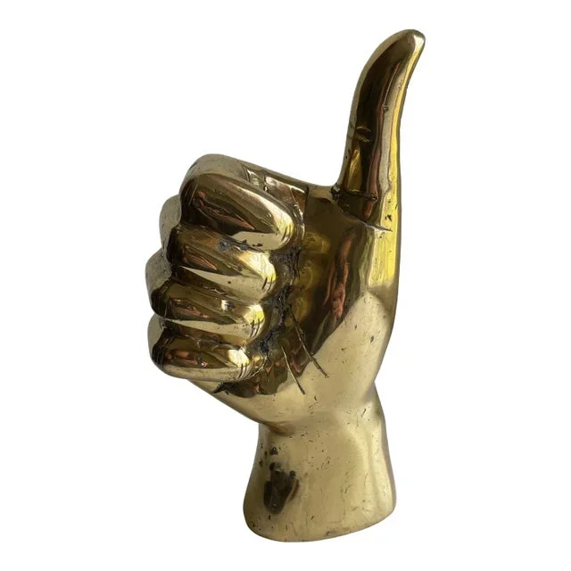 Brass Thumbs Up Hand