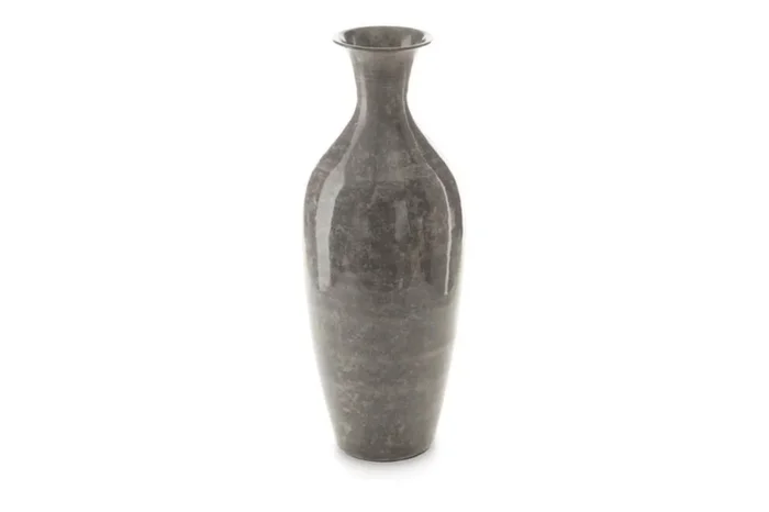 Brockwich Medium Vase in Antique Gray
